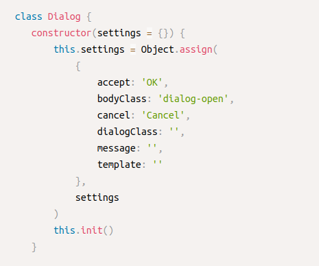 Javascript Custom Dialog